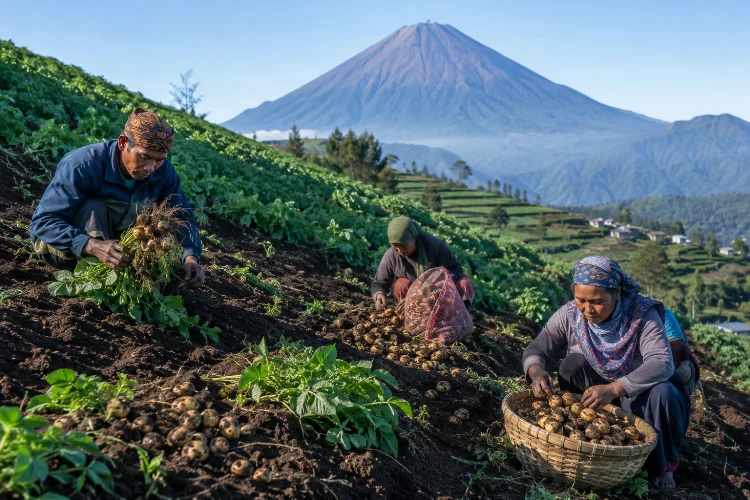 Kentang Ranupani sebagai Hasil Pertanian Andalan di Kaki Semeru